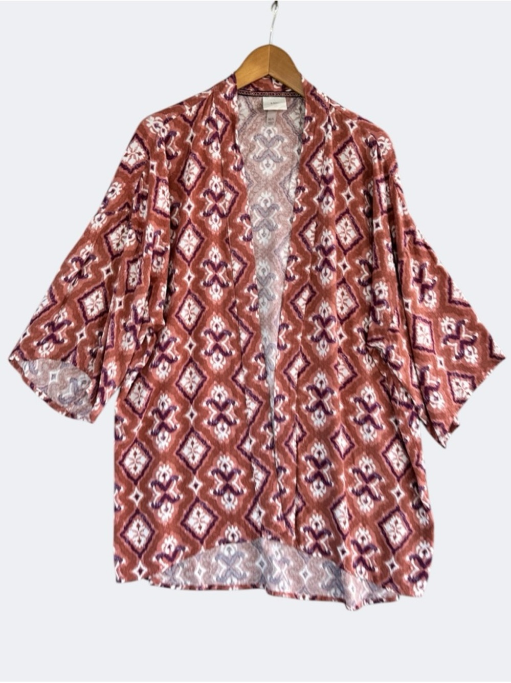 🎉5 for $45🎉 Knox rose open top kimono size M/L